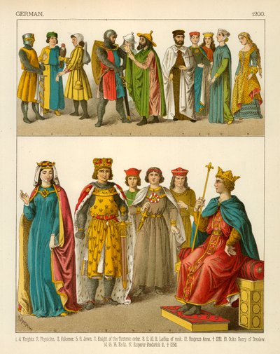 Tysk kostyme 1200 av Albert Kretschmer