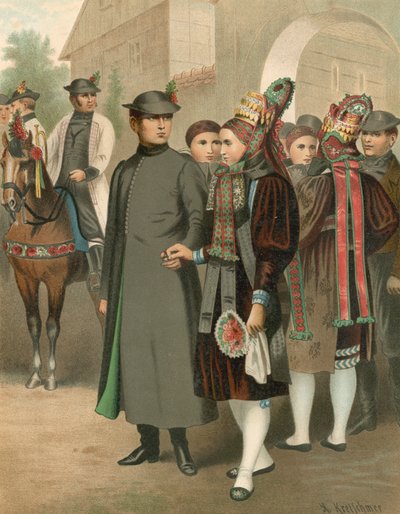 Tysk drakt, Altenburg av Albert Kretschmer