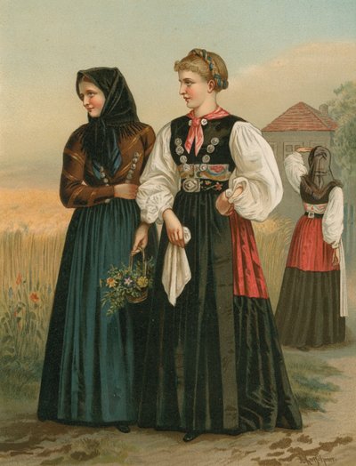 Tysk drakt, Holstein, Probstei av Albert Kretschmer