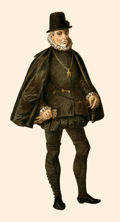 Kong Filip II av Spania av Albert Kretschmer