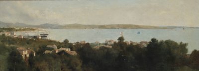 Utsikt over Trieste, Italia, ca. 1889 av Albert Letchford