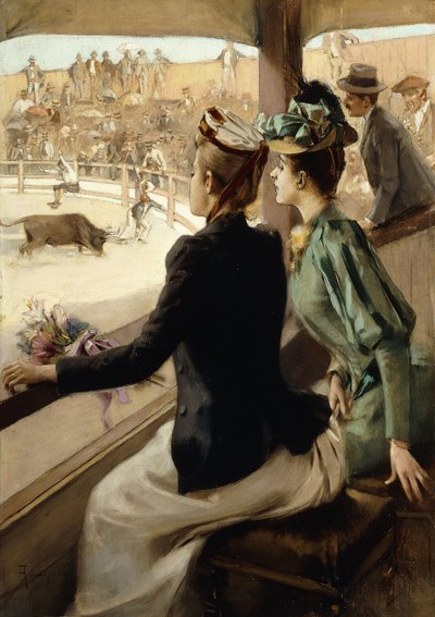 På tyrefekten, av Albert Lynch