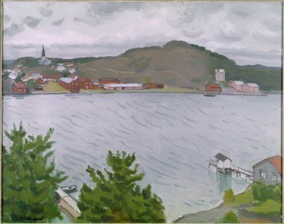 Grimstad, Norvège av Albert Marquet