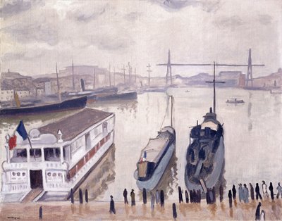 Nautical Club, Marseille av Albert Marquet