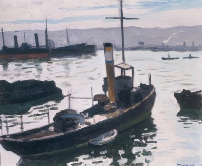 Havnen i Alger av Albert Marquet