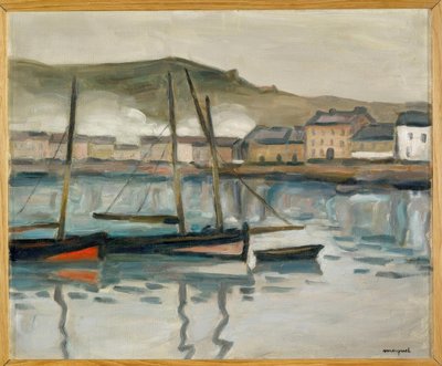 Havnen i Fécamp av Albert Marquet