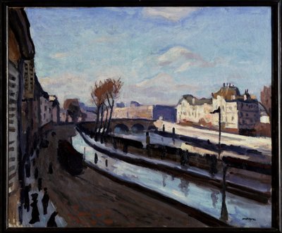 Paris, Quai des Grands-Augustins av Albert Marquet