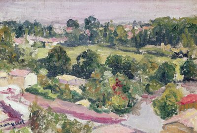 Parisisk forstad av Albert Marquet