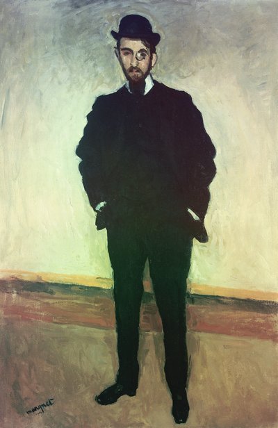 Portrett av Andre Rouveyre av Albert Marquet