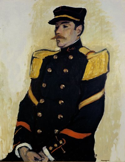 Sersjant for koloniregimentet av Albert Marquet