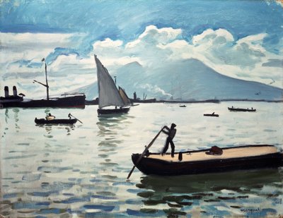 Napolibukten, 1909. av Albert Marquet