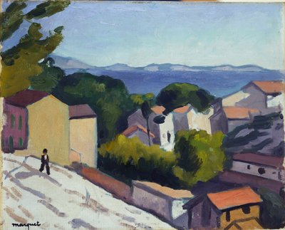 Estaque-veien av Albert Marquet