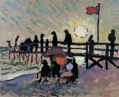 Gangbroen ved Sainte-Adresse av Albert Marquet