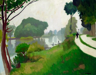 Marne ved Varenne-Saint-Hilaire av Albert Marquet