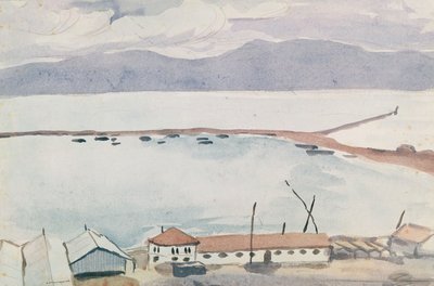 Havnen i Bougie, Algerie av Albert Marquet