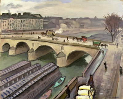 Seinen i Paris, ca. 1907 (olje på lerret) av Albert Marquet