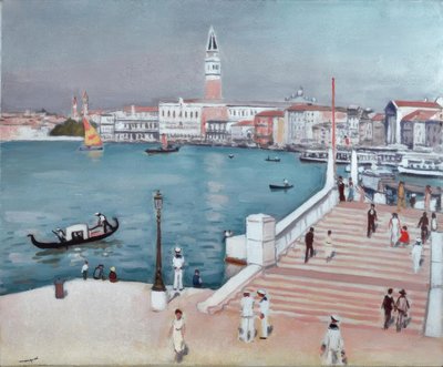 Venedig, Bacino S.Marco / Gem. v. A.Marquet av Albert Marquet