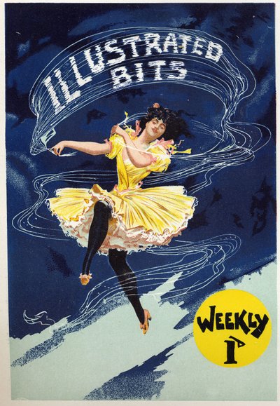Cancan danser av Albert Morrow