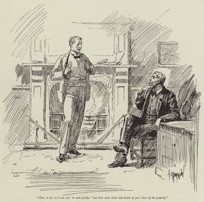 Onkelen deres fra California, av Bret Harte av Albert Morrow