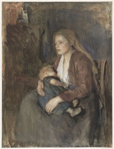 nordisk madonna av Albert  Neuhuys