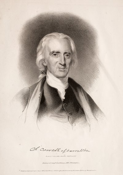 Charles Carroll fra Carrollton, Maryland av Albert Newsam