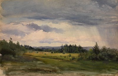 Landscape av Albert Nikolaevich Benois