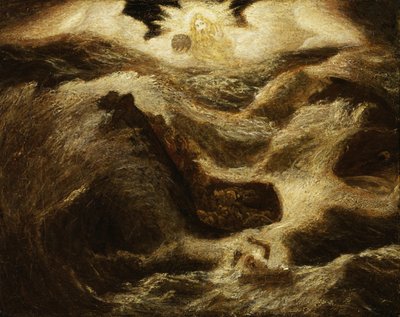 Jonas, hvorfor? 1885-1895. av Albert Pinkham Ryder