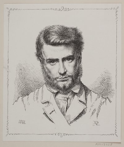 Selvportrett av Albert Price