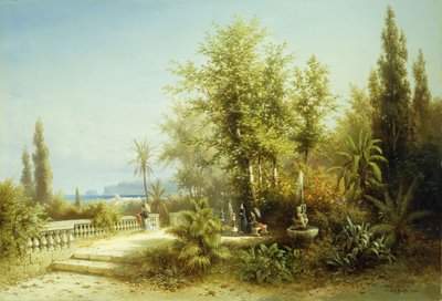 Utsikt over Trieste av Albert Rieger
