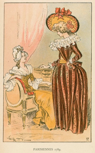 Parisere 1789 av Albert Robida