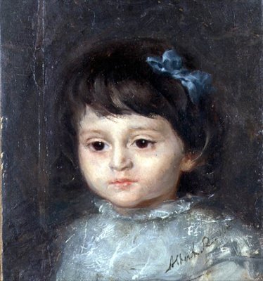 En hovedstudie av Erna Siegel av Albert Roelofs