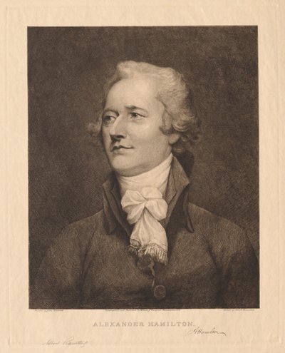 Alexander Hamilton av Albert Rosenthal