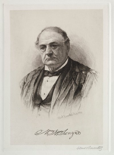 W.H. Swayne, 1890. av Albert Rosenthal