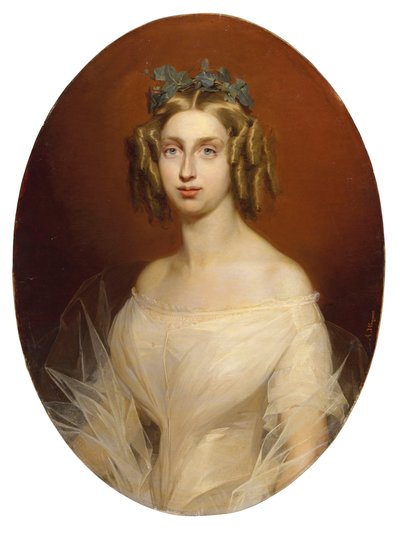 Maria Theresa av Østerrike 1801-1855, dronning av Sardinia, første halvdel av 1800-tallet. av Albert Wagner