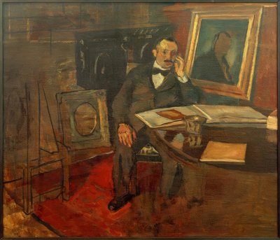 Portrett av Ludwig Löb Prager av Albert Weisgerber