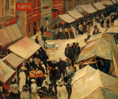 Messe i St. Ingbert av Albert Weisgerber