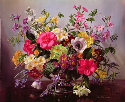 AW/22 Freesia, primula og blåklokker av Albert Williams