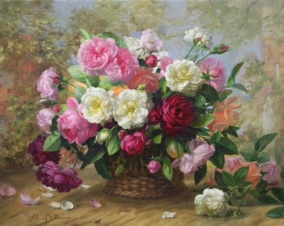 Himmelens skjønnhet i en sommerrose av Albert Williams