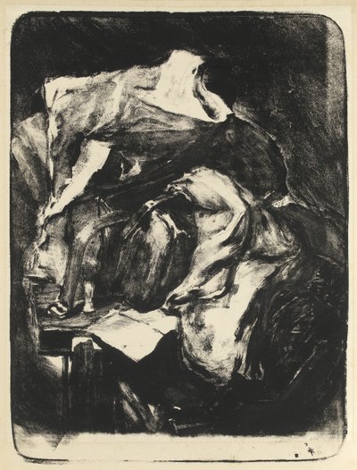 The Doctors Gladstone Bag and Hat, ca.1900 av Albert de Belleroche