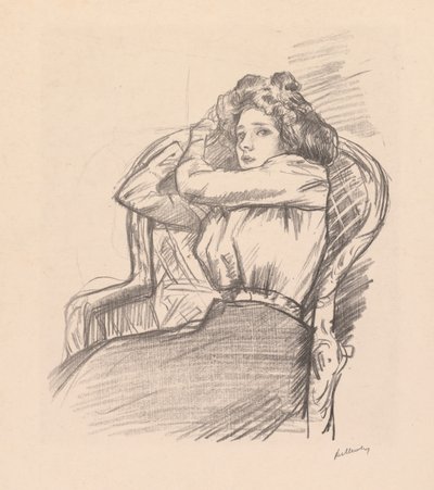Uten tittel ("Babette") av Albert de Belleroche