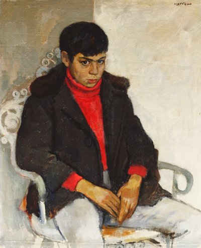 Portrett av Laurie Morrocco av Alberto Morrocco