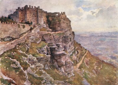 Slottet Monte San Giuliano av Alberto Pisa