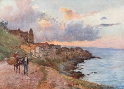 Cefalu: Solnedgang av Alberto Pisa