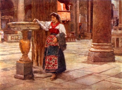 I kirken Ara Coeli av Alberto Pisa