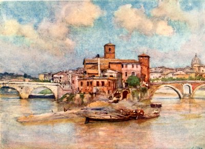 Island of the Tiber - Isola Sacra av Alberto Pisa