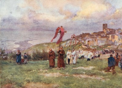 Prosesjon, Monte San Giuliano av Alberto Pisa