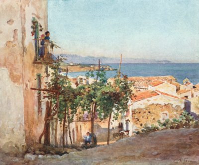 Gate i Cefalu av Alberto Pisa
