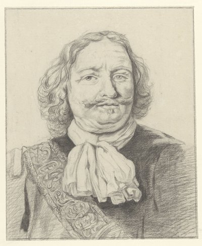 Portrett av Egbert Meussen Kortenaer av Albertus Brondgeest