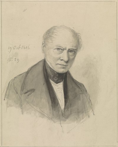 Selvportrett av Albertus Brondgeest