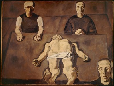 Pieta (maleri på lerret) av Albin Egger-Lienz